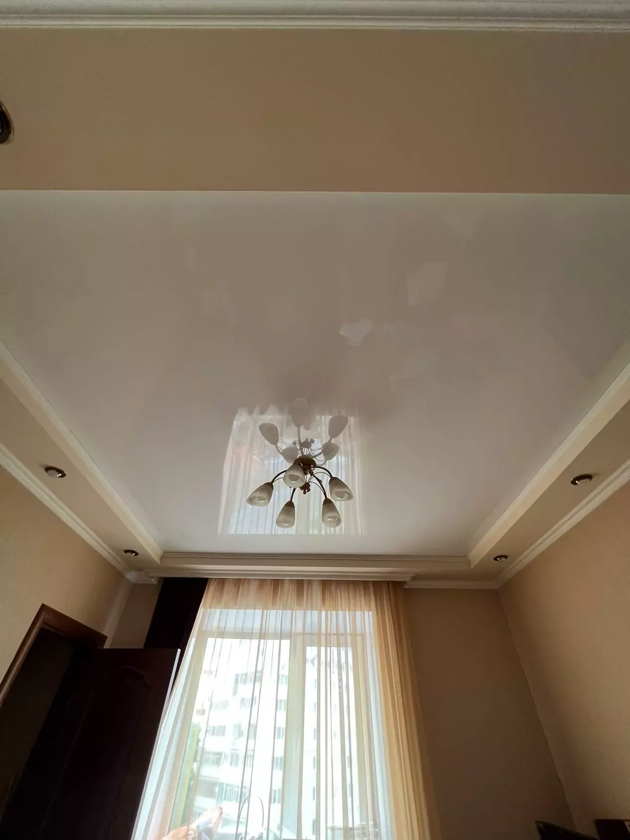 Двухуровневый натяжной потолок MSD Premium — Северодвинск, Морской проспект, 38, фото 1